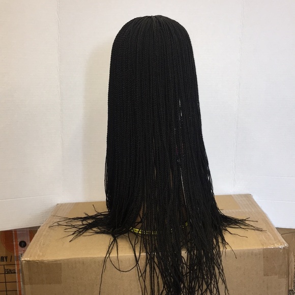 🆕 handmade braided micro twist lace part wig - Picture 4 of 4